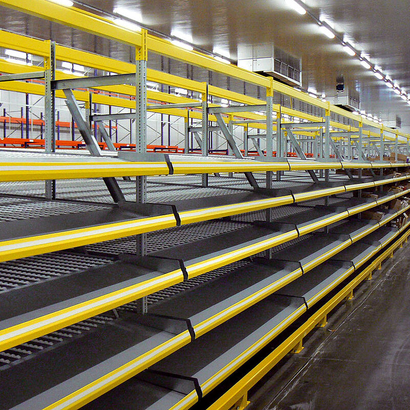 Pallet flow racking Ohra 02